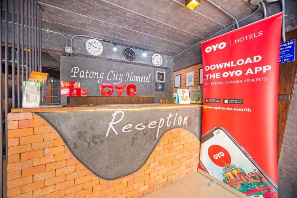 Oyo 232 Patong City Hometel Exterior foto