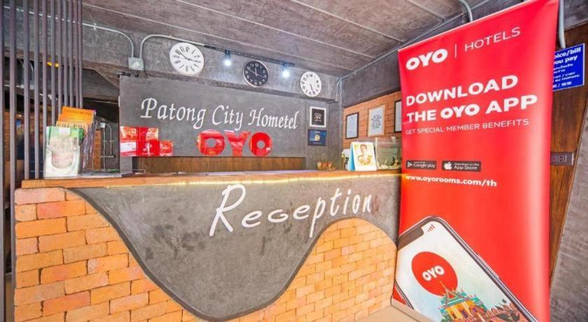 Oyo 232 Patong City Hometel Exterior foto