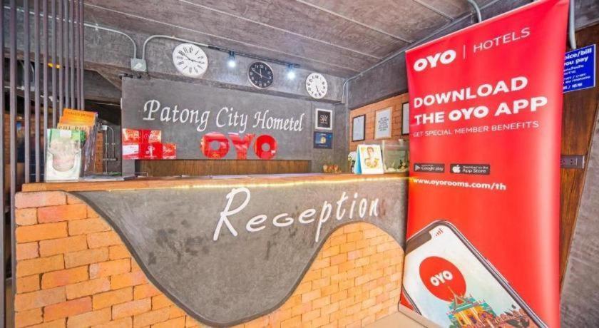 Oyo 232 Patong City Hometel Exterior foto